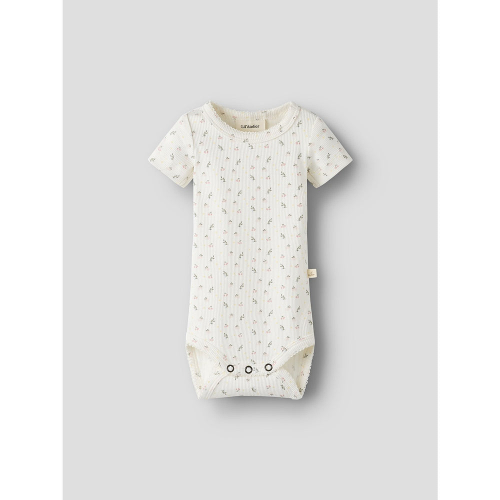 Køb Lil'Atelier Coconut Milk Small Flower Nbfgago Ss Slim Body Lil Noos