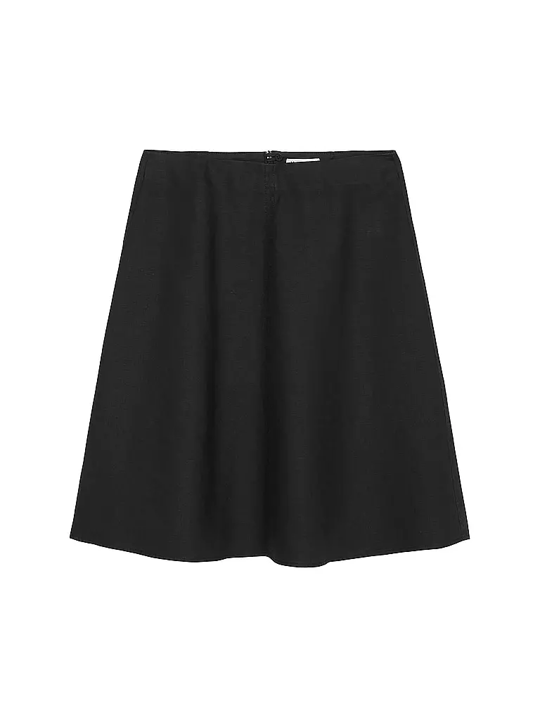 MARC O'POLO Leinenrock  schwarz