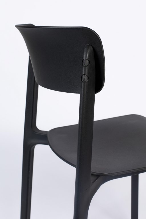 Livingstone Design James eetkamerstoel zwart