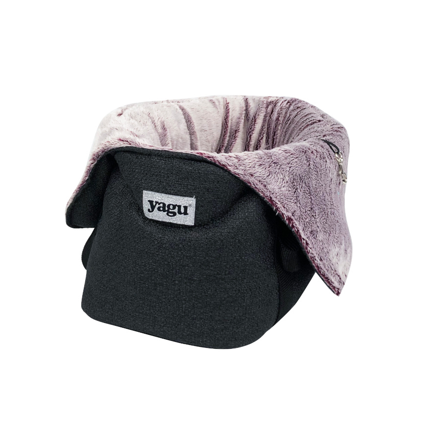 Bolsa de transporte elegante para animais de estimação Yagu Borgonha