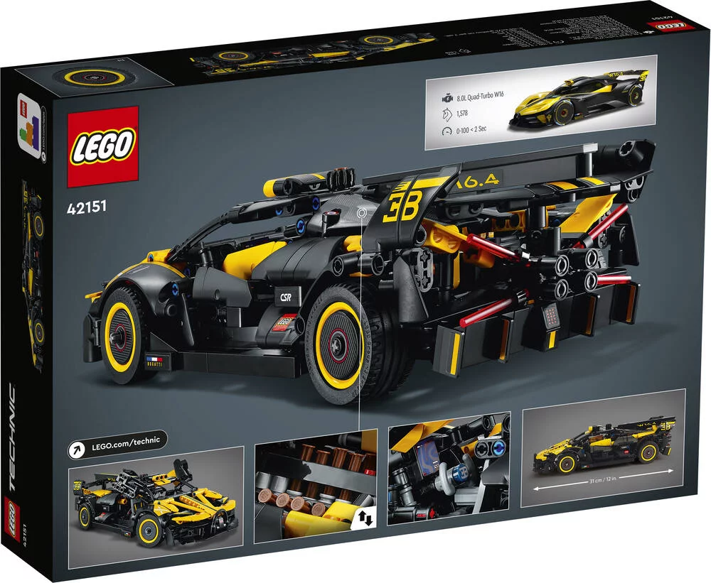 LEGO®TECHNIC 42151 - LE BOLIDE BUGATTI
