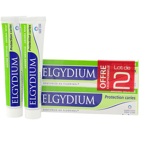 Dentifrice Protection caries 2x75ml