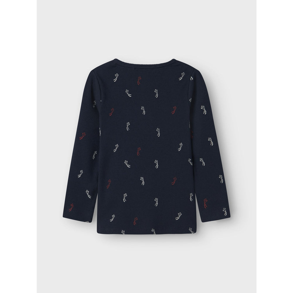 Køb Name It Navy Blazer Labela Slim Bluse