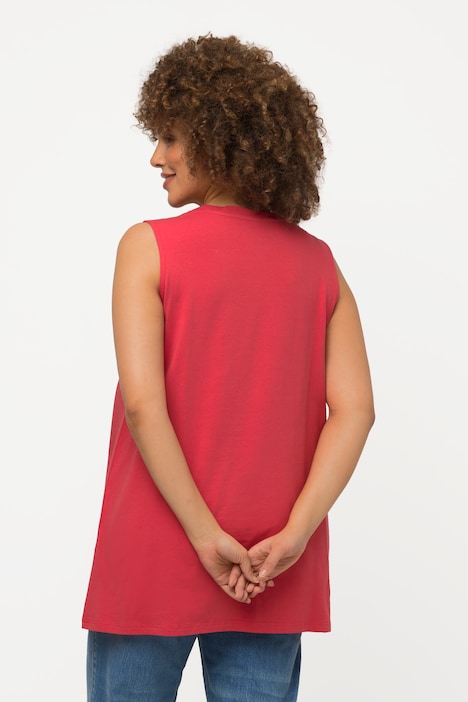 Longtop, Classic Fit, Carree-Ausschnitt, ärmellos
