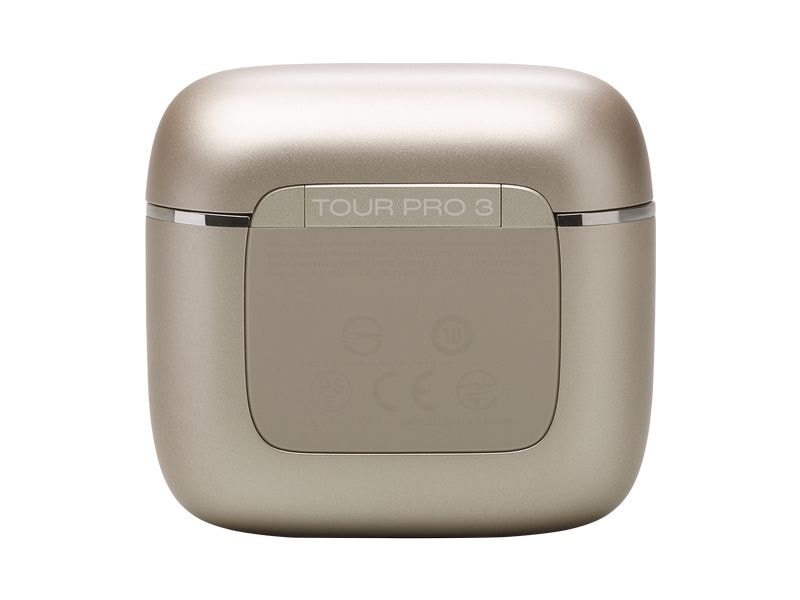 JBL True Wireless In-Ear-Kopfhörer Tour Pro 3 Beige Kabellose Noise-Cancelling-Ohrhörer mit Smart Charging Case