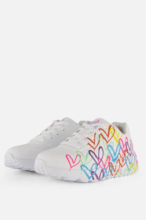 Skechers X JGoldcrown Uno Lite Sneakers wit