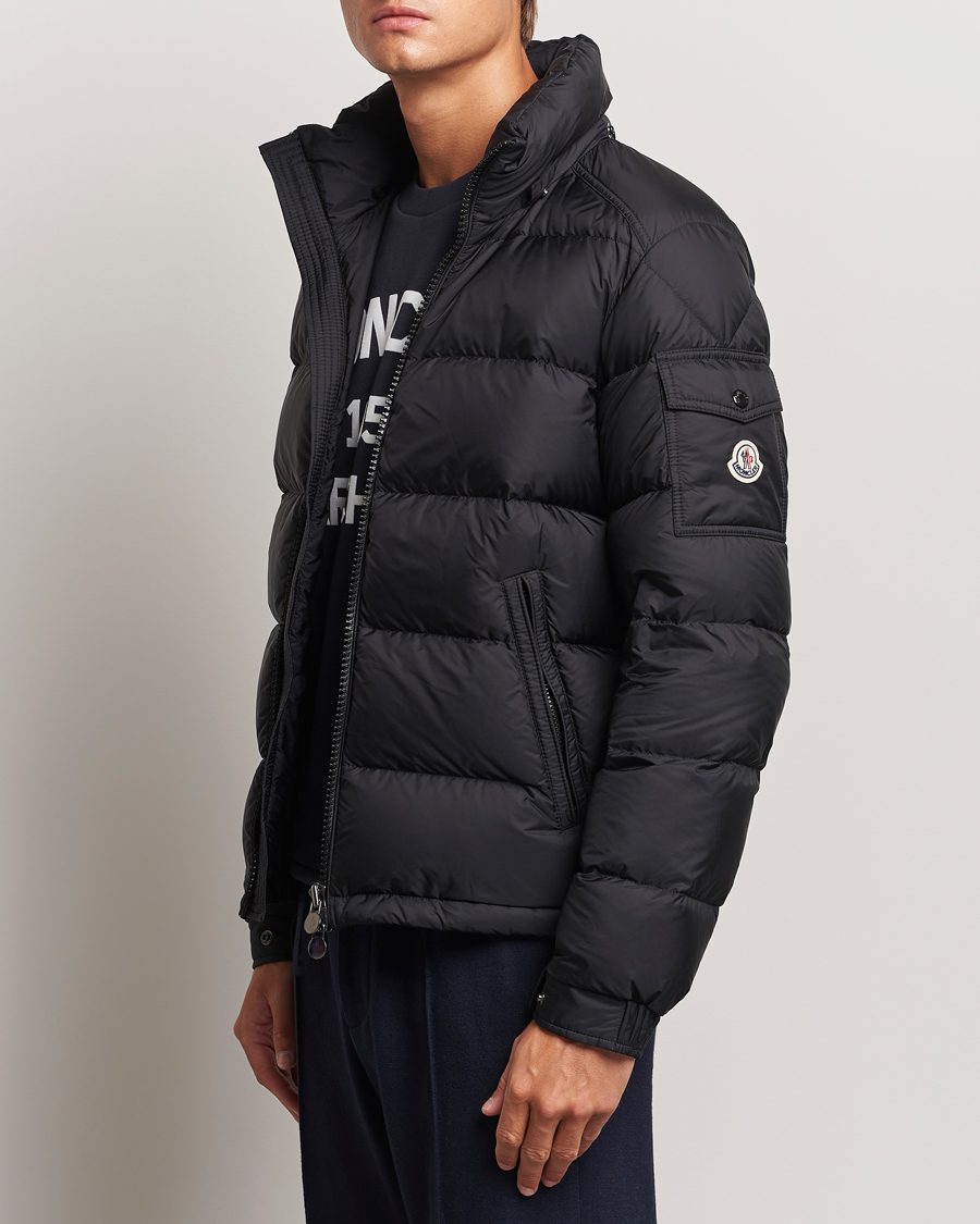 Moncler Maya Faux Fur Jacket Black