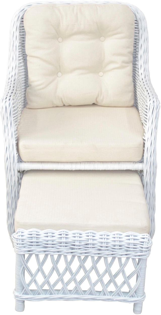 Home affaire Rattanstuhl () Handarbeit, Masse (B/T/H): (67/75/91)