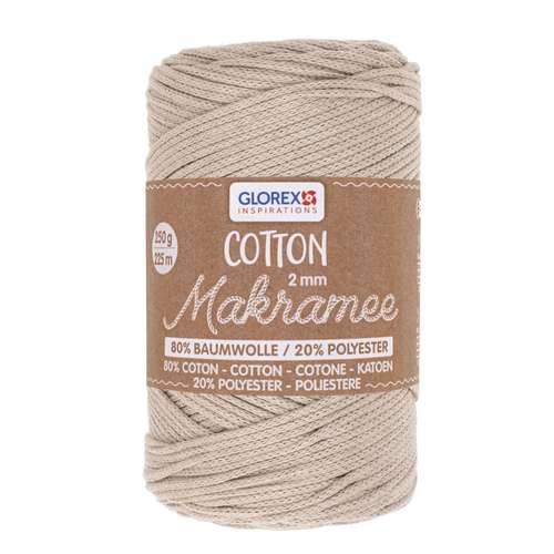 GLOREX COTTON Makramee