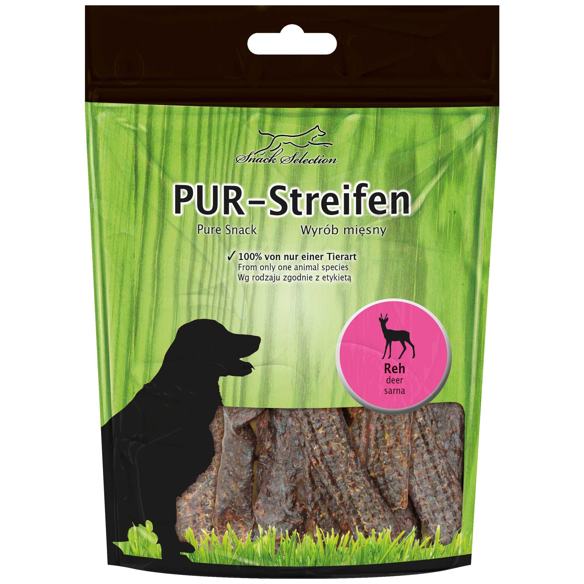 Schecker Dörrfleisch - PUR Streifen Reh