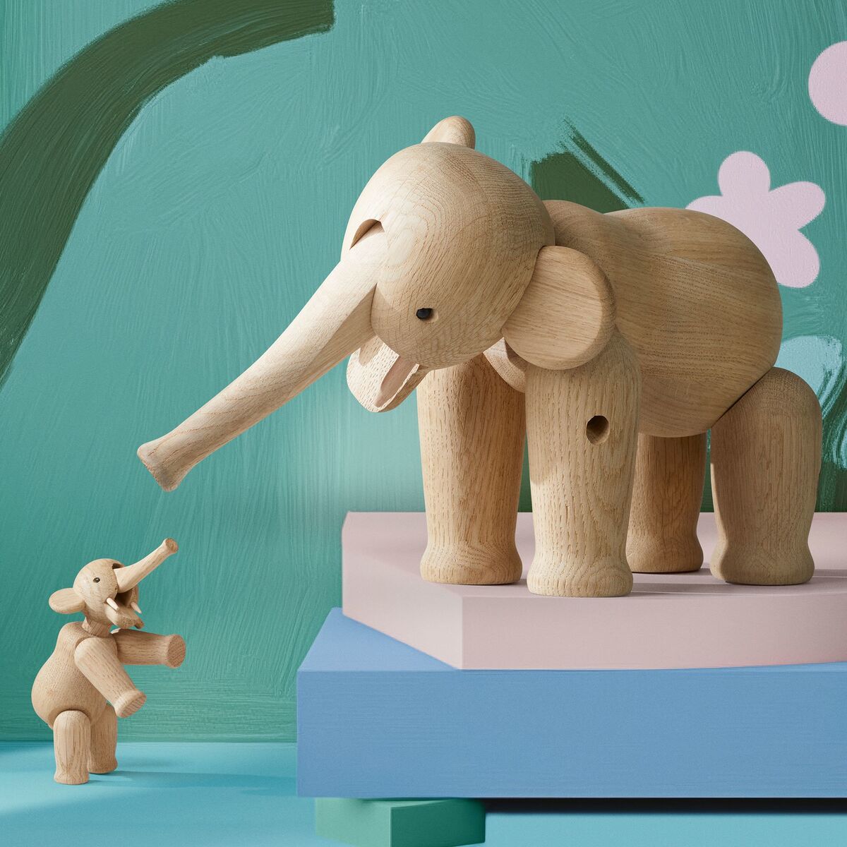 Elefant stor, eik