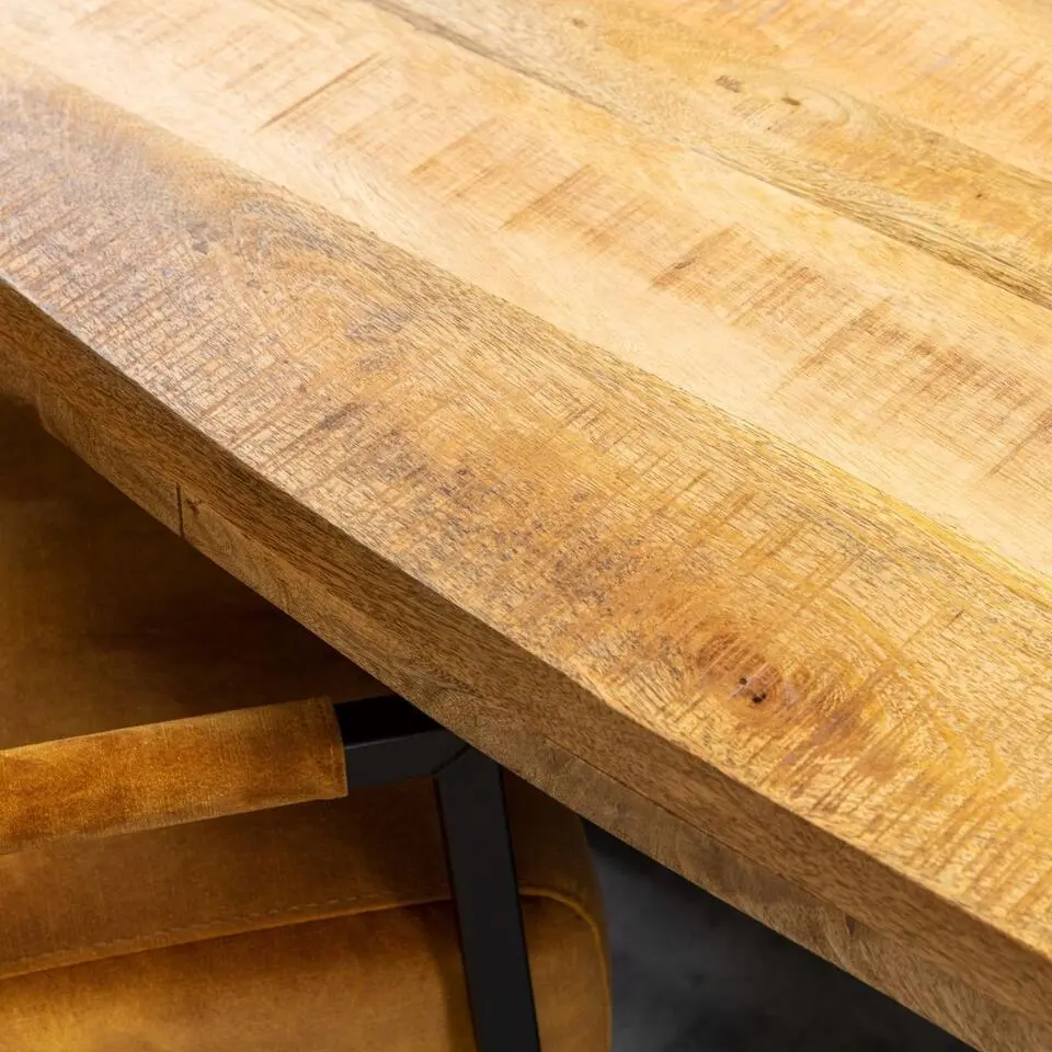 StarFurn - Ovale eettafel Denver - 160 cm - naturel