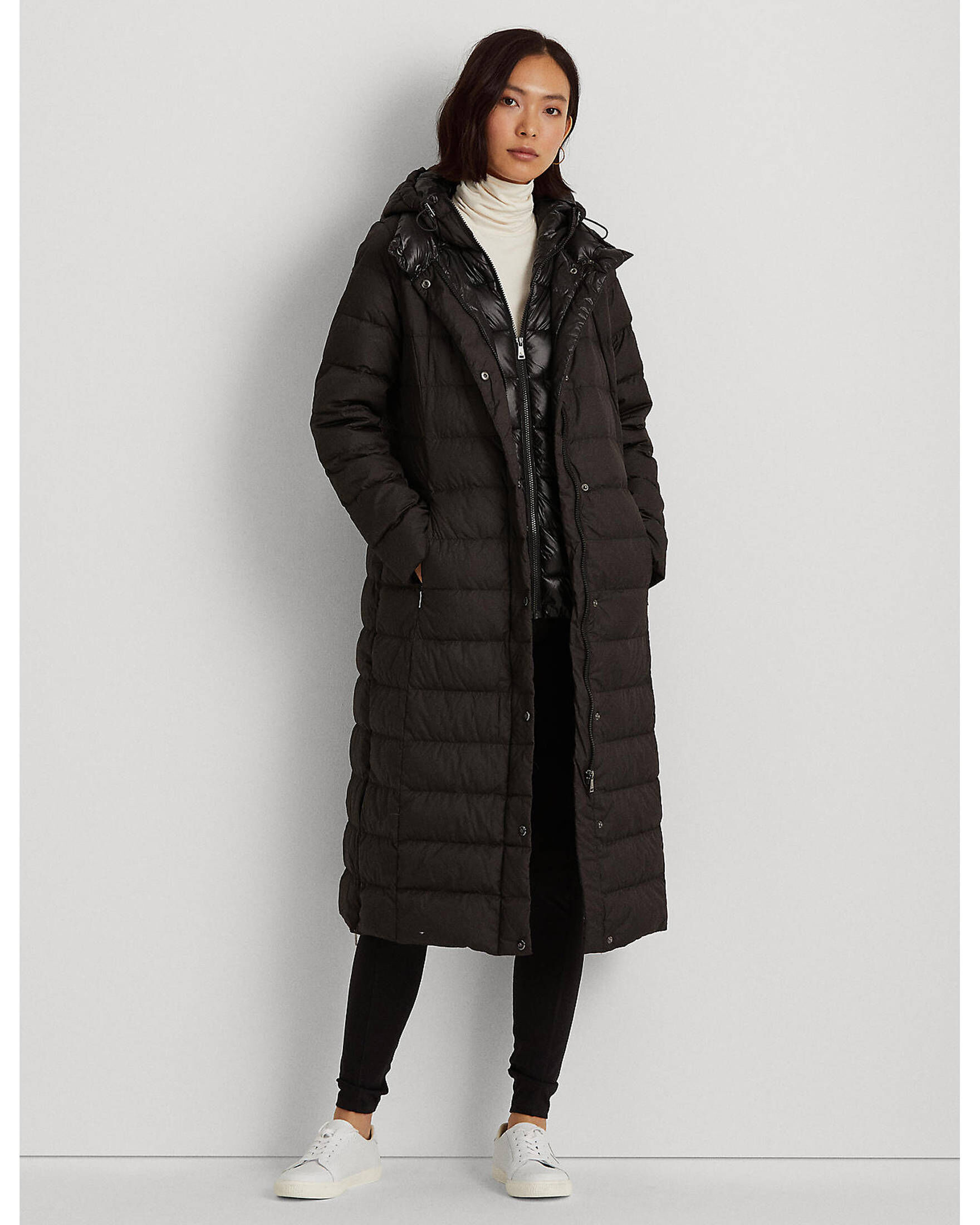 Lauren Ralph Lauren| Damen Daunenmantel mit Kapuze