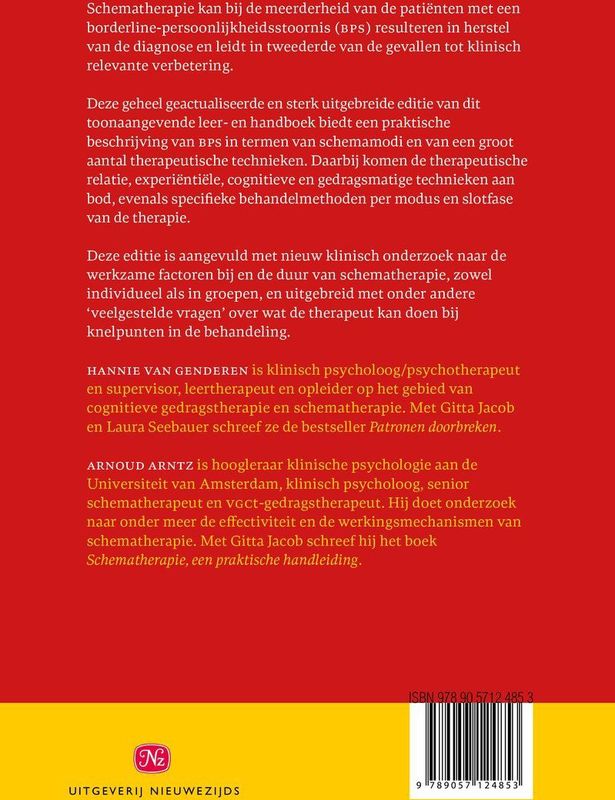 Schematherapie bij borderline-persoonlijkheidsstoornis