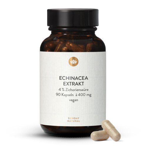 Sunday Natural Products  Echinacea Extrakt 400 mgKapseln