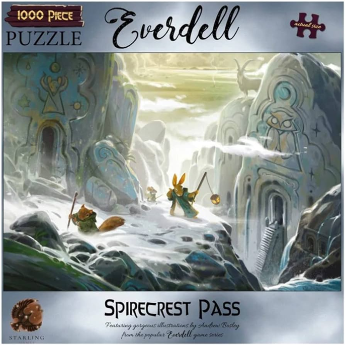 Puzzle 1000 pièces - Everdell - Spirecrest Pass