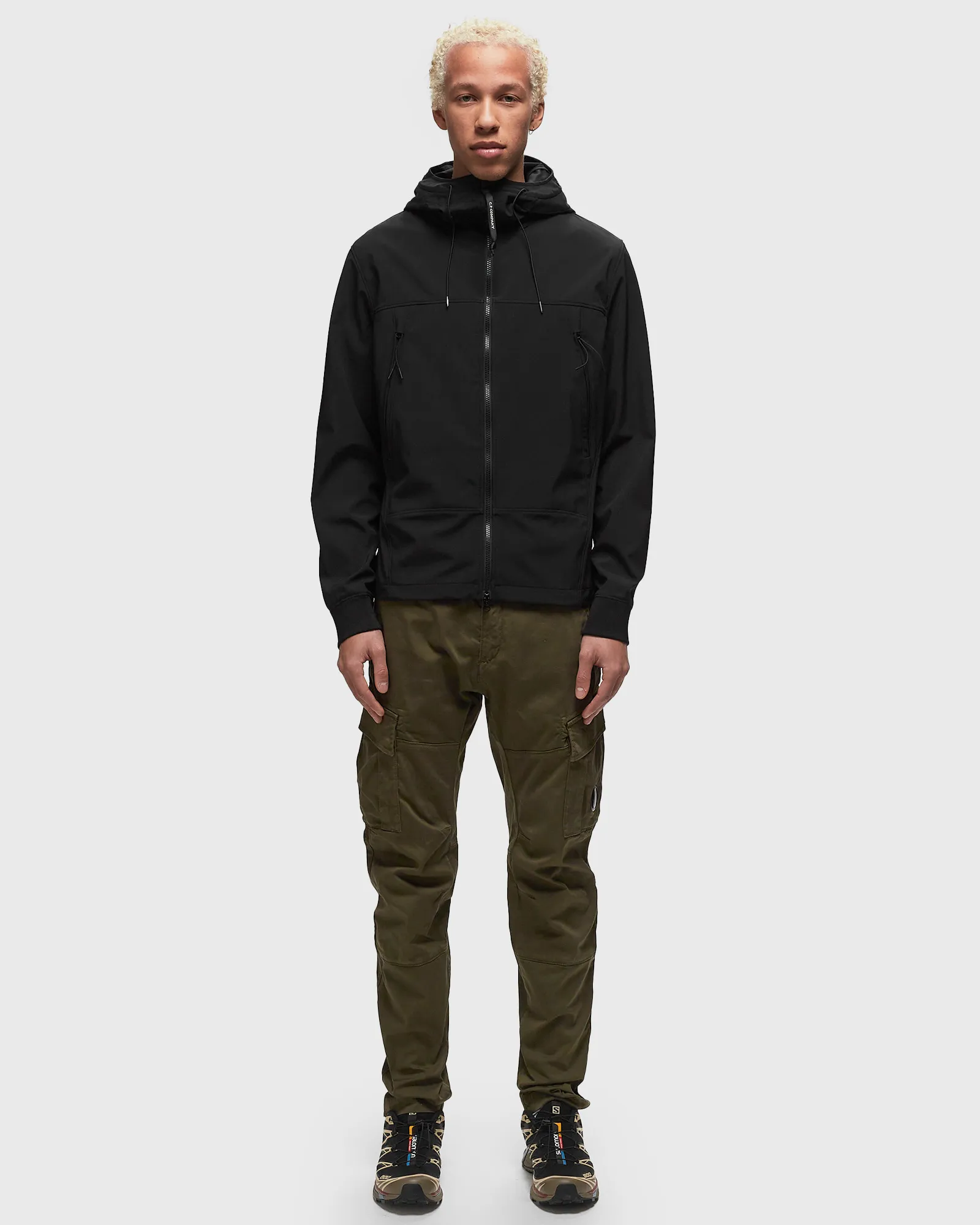 C.P. Company SATIN STRETCH PANTS - CARGO PANT