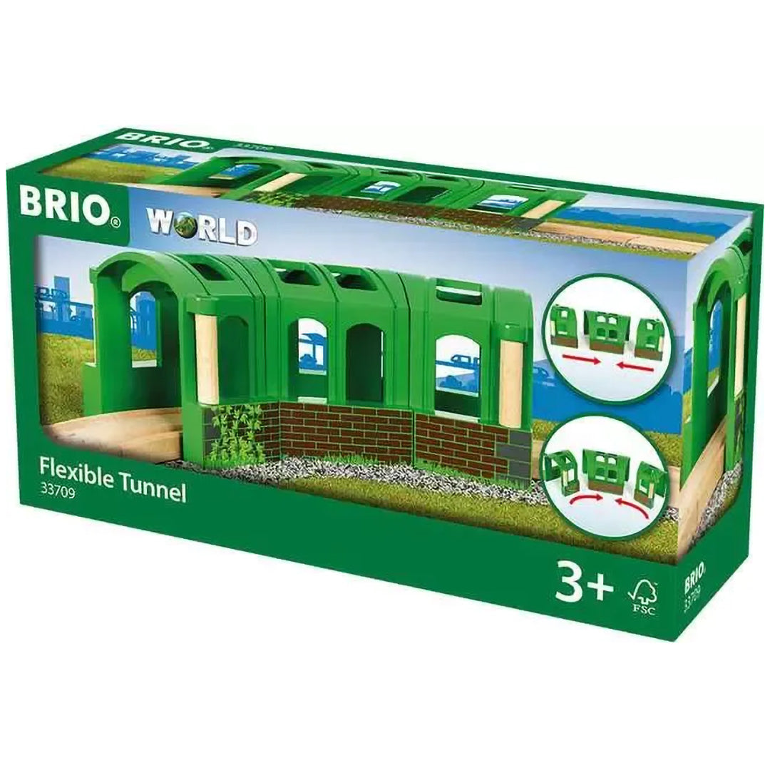 brio flexibele tunnel - 3-delig