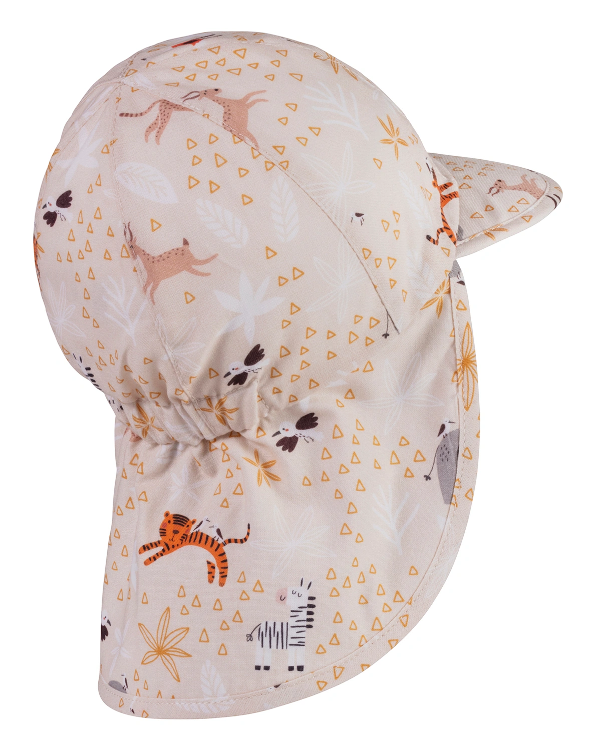 Schirmmütze ZOOTIERE mit Nackenschutz in beige