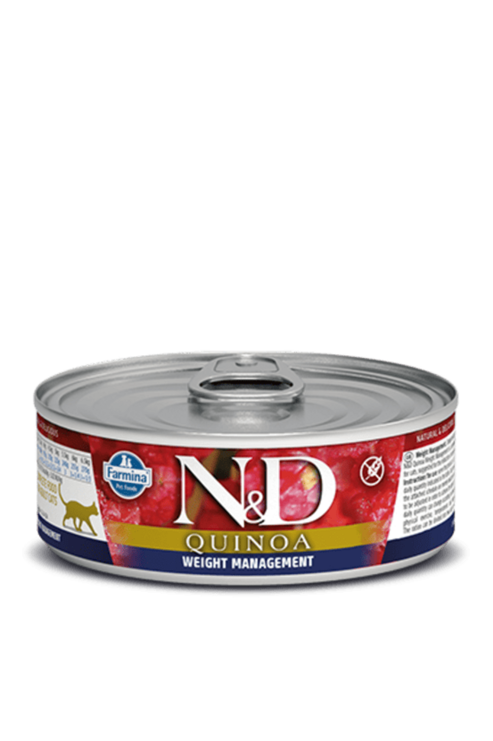 Humides n&d chat quinoa weight management 24x80 gr