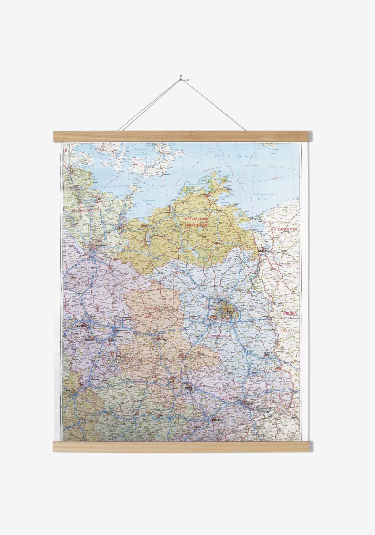 Side by Side Posterleiste 60 cm aus Eschenholz