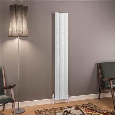Eastbrook Tordino radiator 30x180cm aluminium 864W wit mat