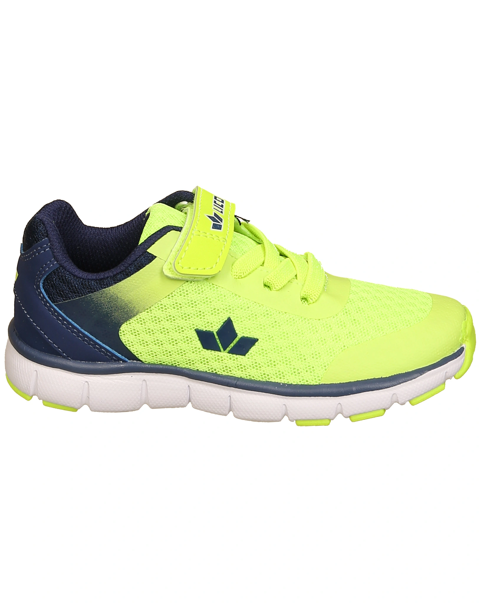 Klett-Sneaker ROMBO JUNIOR in lemon/navy