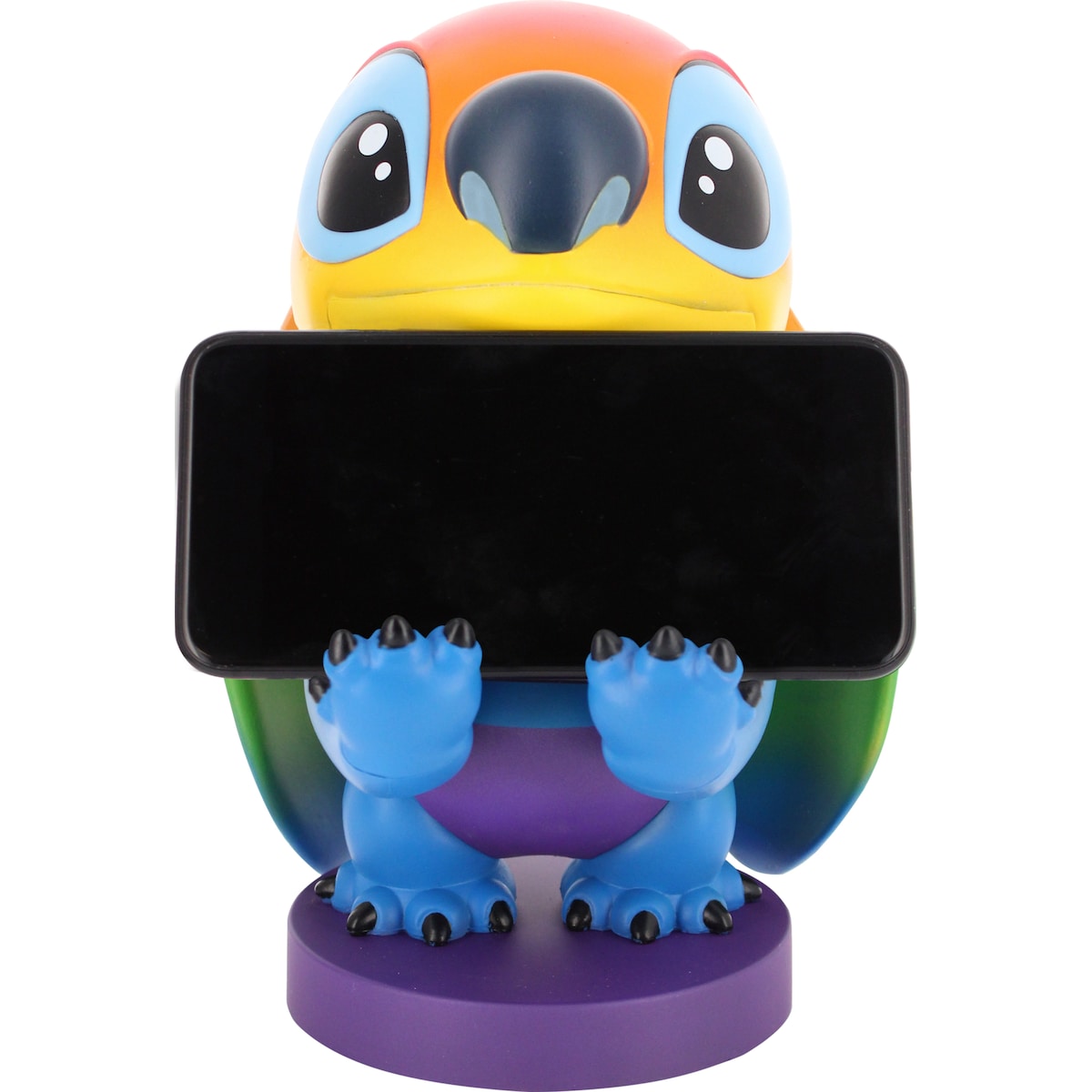 Cable Guys smarttelefon-/kontrollerholderfigur (Rainbow Stitch)