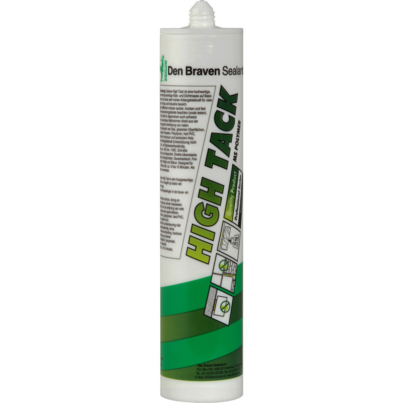 Zwaluw High Tack lijmkit Wit 290ml