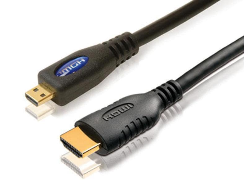 PureLink Kabel HDMI - Micro-HDMI (HDMI-D), 0.5 m 0.5 m-High-Speed-HDMI-Kabel