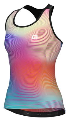 Maillot Sans Manches Femme Alé Onda Rose Multicouleur