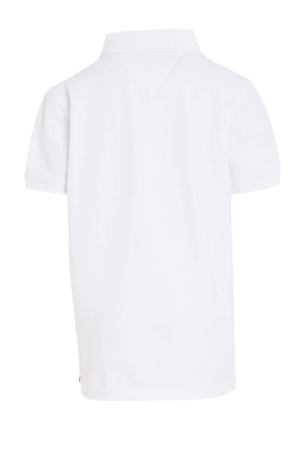 Tommy Hilfiger piqué polo wit