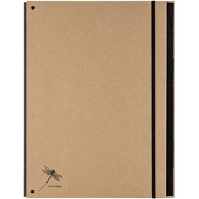 Classeur trieur 'Pur', A4, 12 compartiments, noir