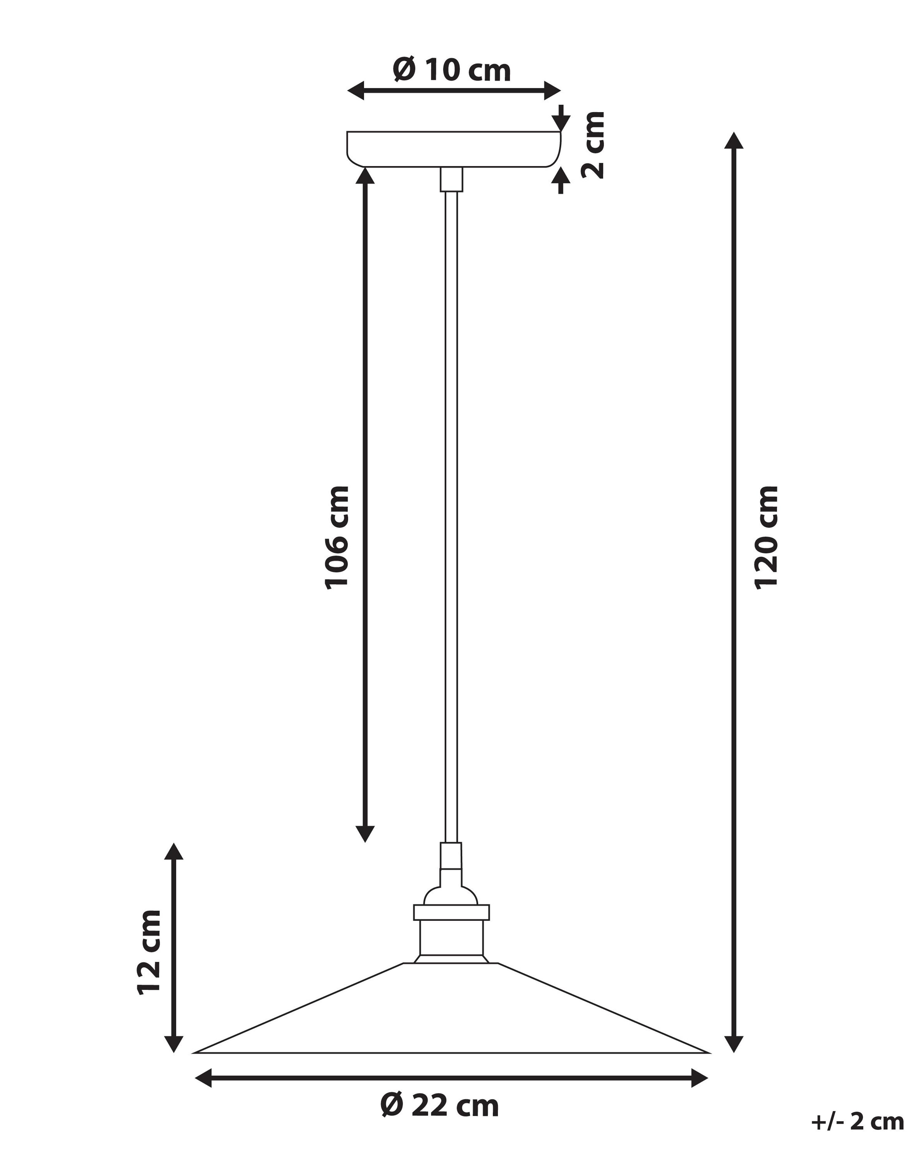 Hanglamp SWIFT Metaal Koper