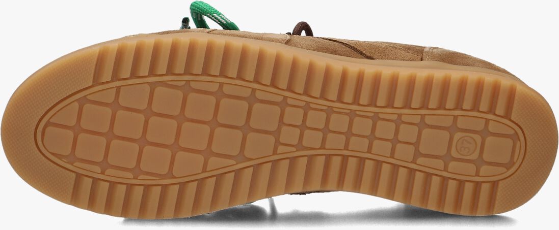 bruine shabbies lage sneakers april mina
