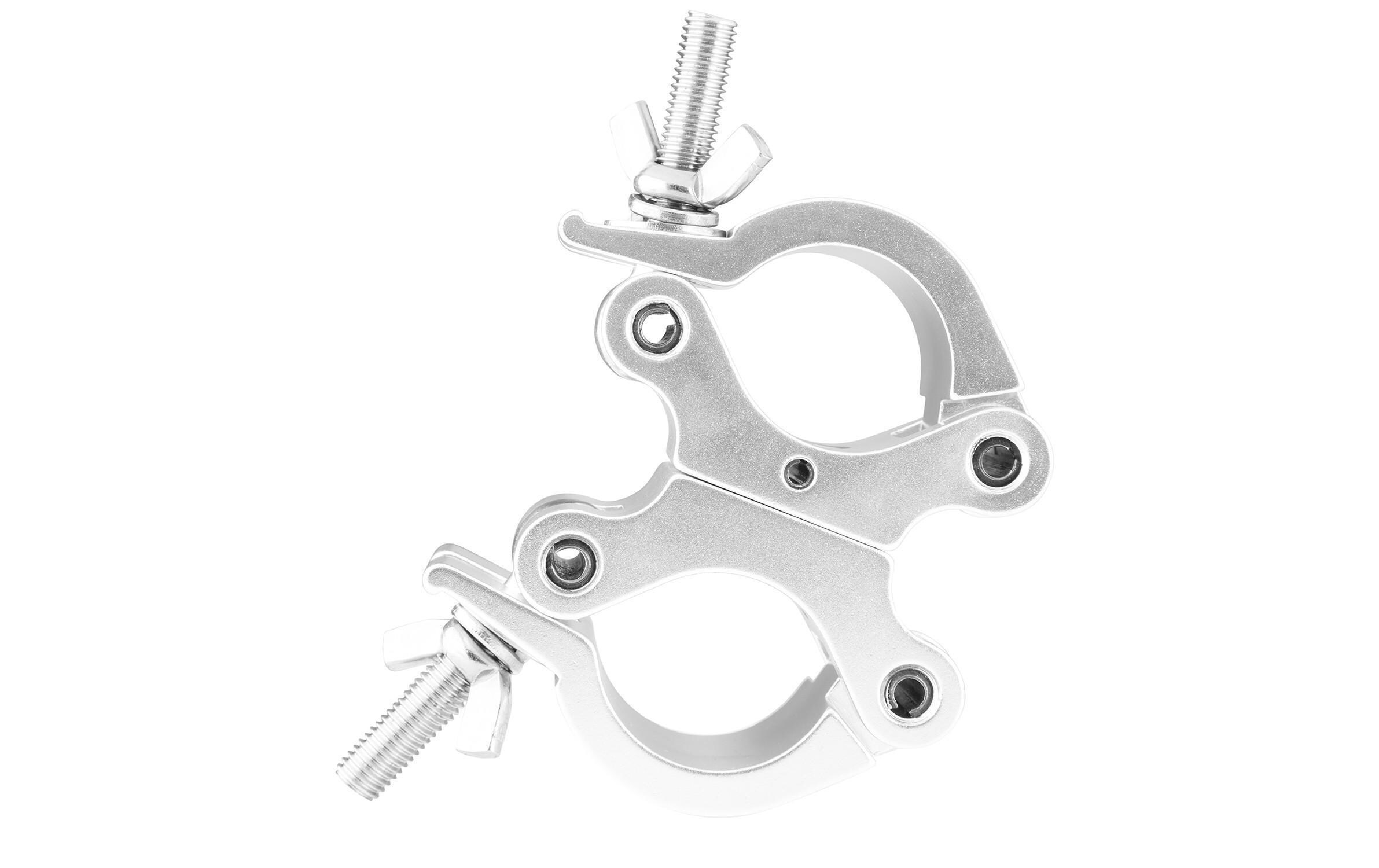 Clamp BC50-500D 48-51 mm SilberAluminium-Klemme mit Schwenkkupplung