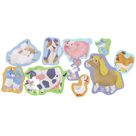 Hape Bauernhof-Puzzle