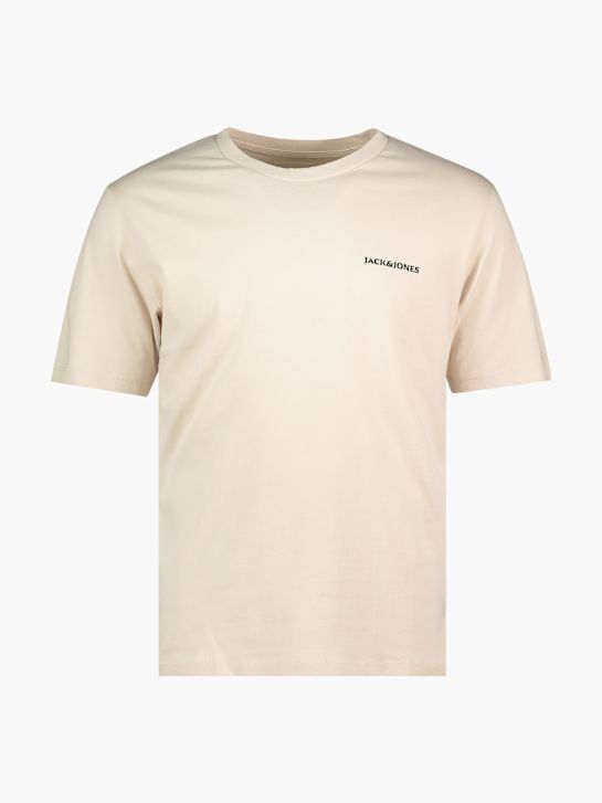 JACK & JONES T-Shirt beige