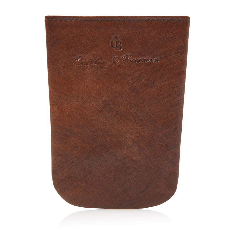 Castelijn & Beerens Rien Sleuteletui klok Cognac