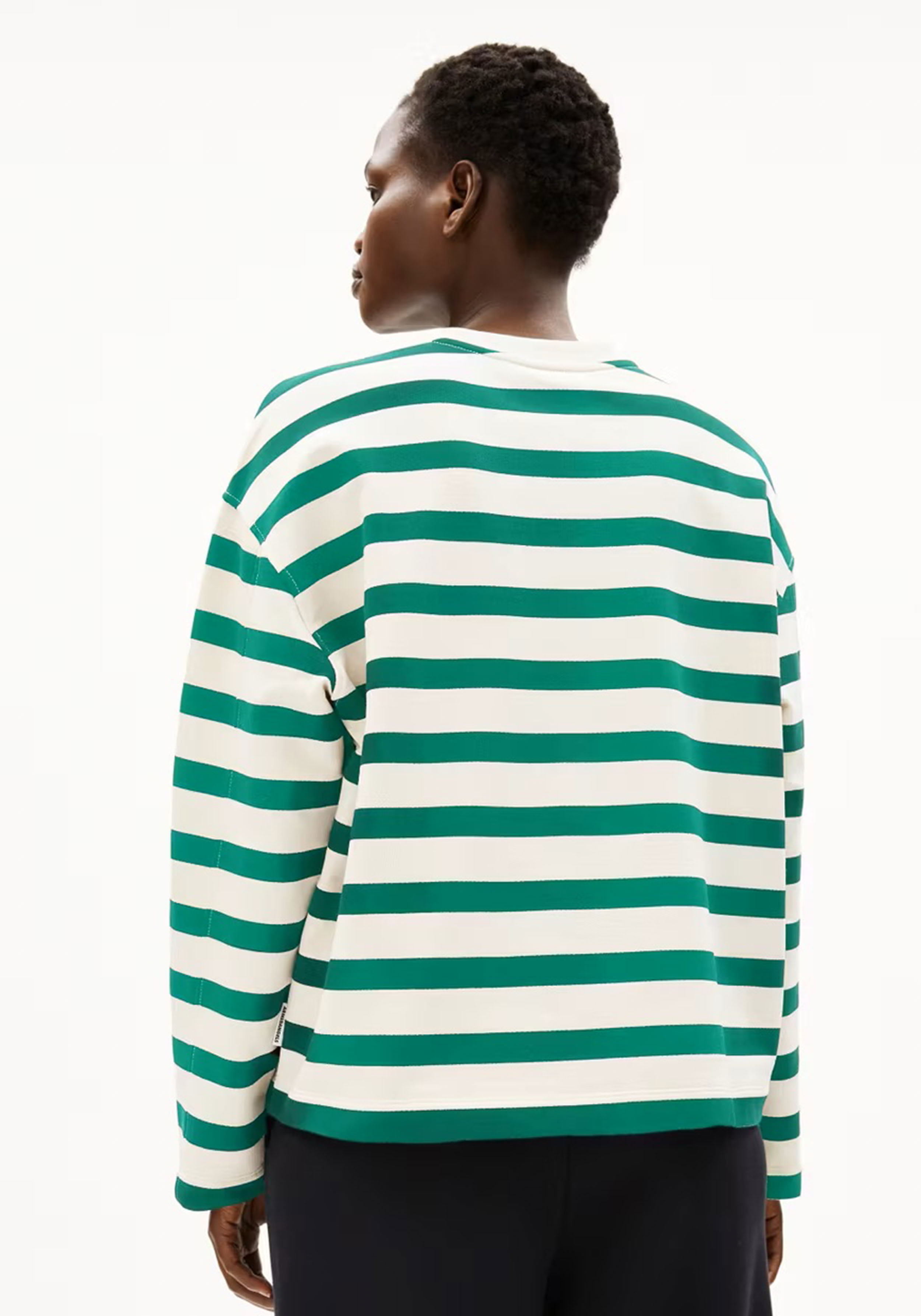 Armedangels Sweatshirt Iconic Å Frankaa Bold Undyed-Emerald Green