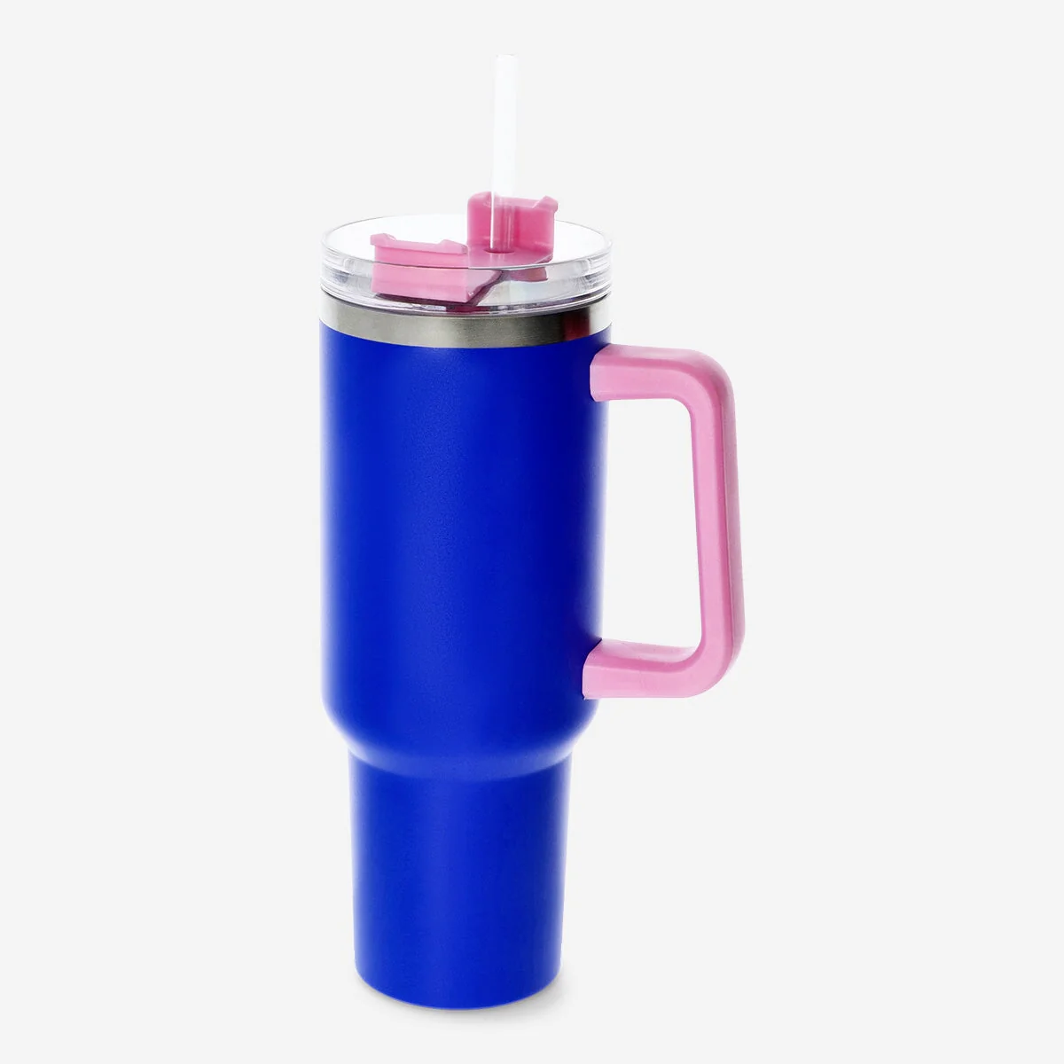 To-go termokrus med låg og sugerør. 1.2 L