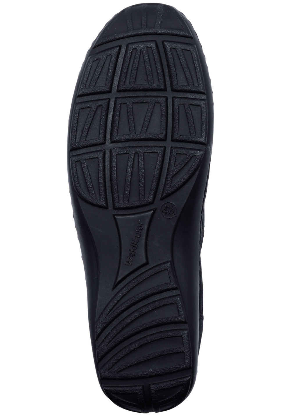 Waldläufer Slipper mit Leder-Massagefußbett