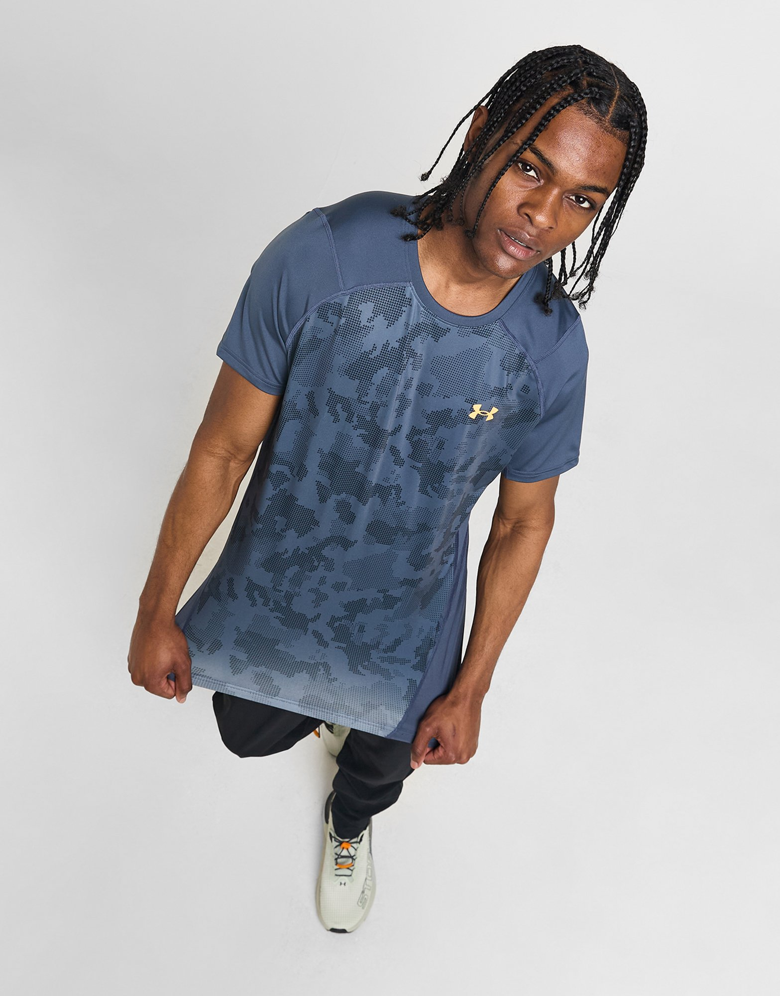 Under Armour T-Shirt HeatGear Camo Homme