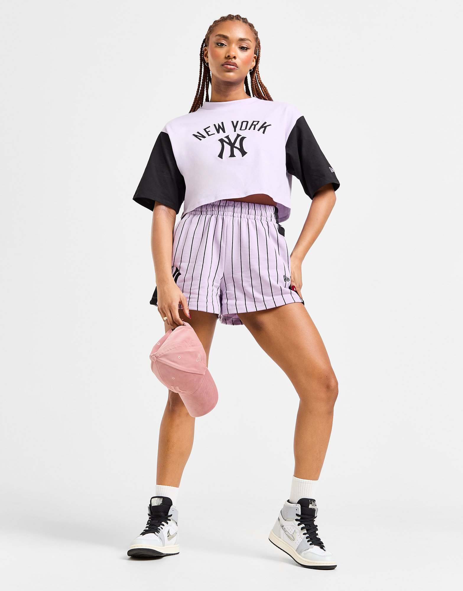 New Era Crop Top MLB New York Yankees Femme