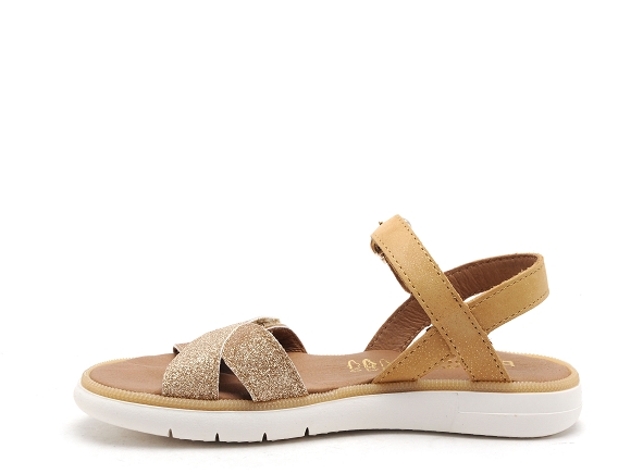 Bellamy nu pieds enfant fille cuvac or