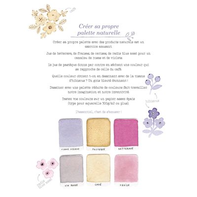 Agenda Green by Julie Adore - 1 jour par page - 12 x 17 cm - mauve - Exacompta