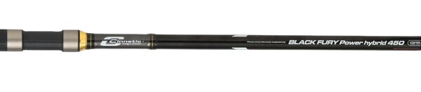 Canne Surfcasting Cinnetic Black Fury Power Hybrid XBR 4.5m (120-250g) (3 Brins)