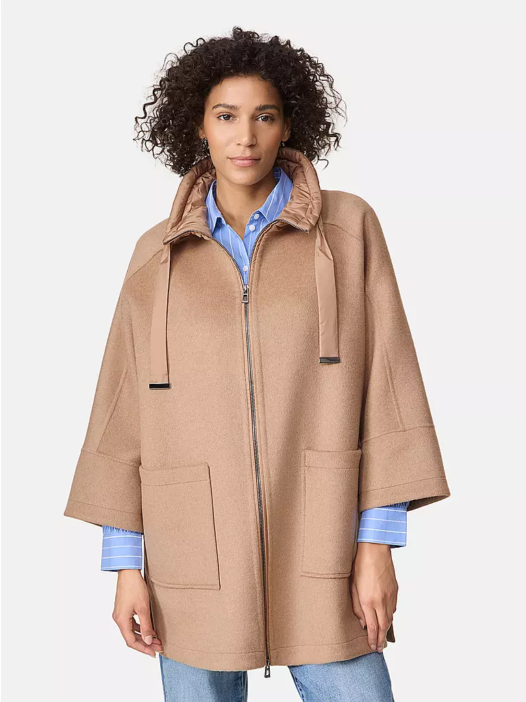 GERRY WEBER Poncho - Cape camel