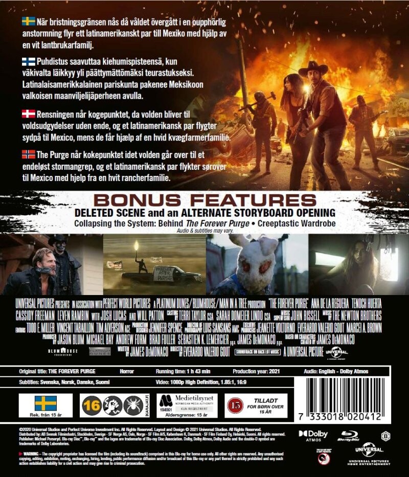 The Forever Purge - Blu-Ray