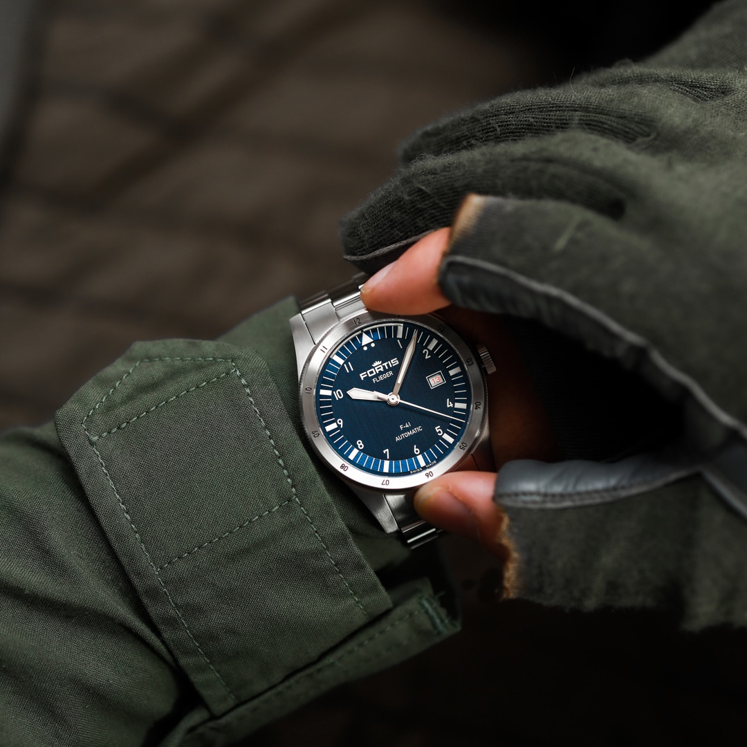 Fortis Flieger F-41 Automatik Liberty Blue